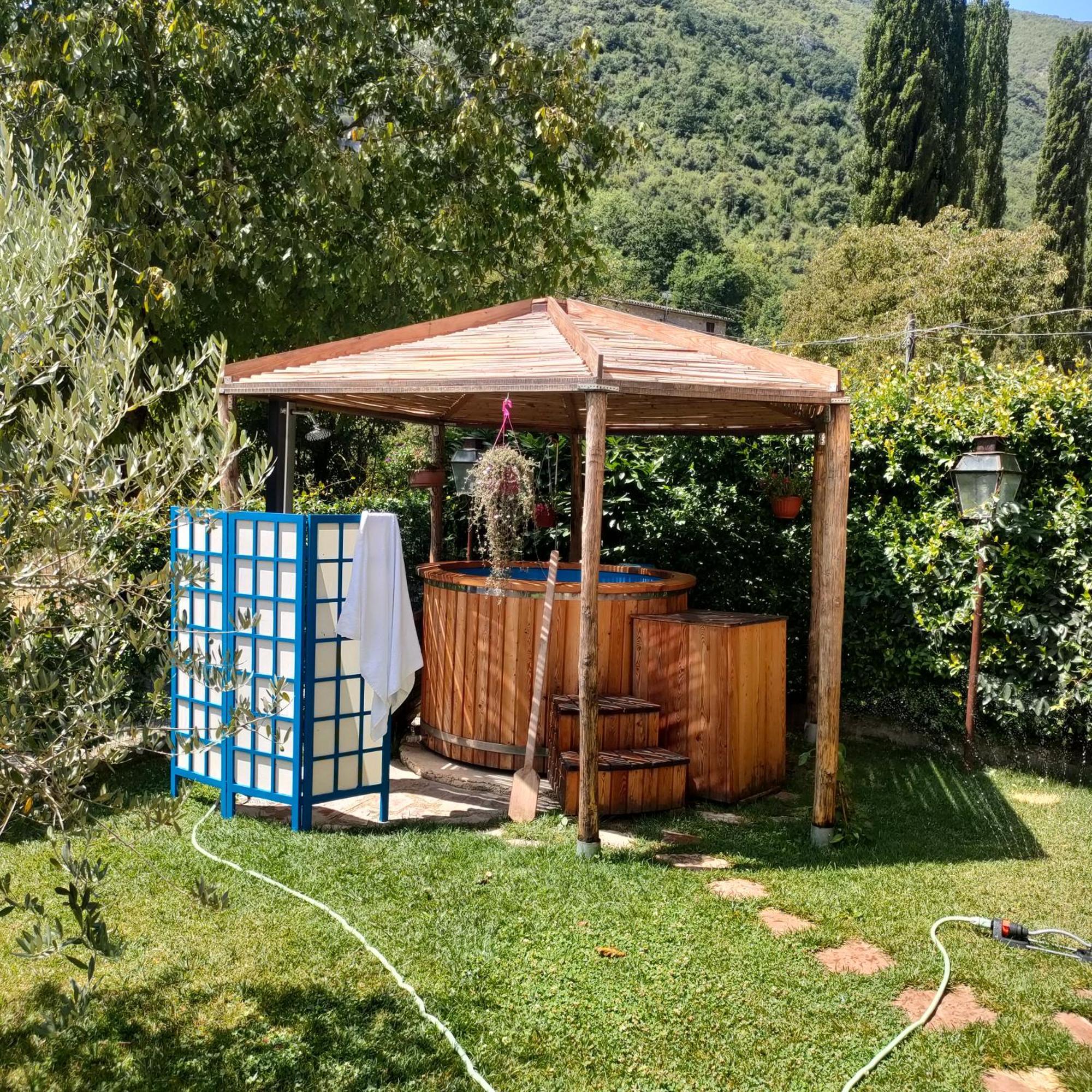 Apartamento Umbria Valnerina , Il Tartuffo, Near Spoleto Scheggino Exterior foto