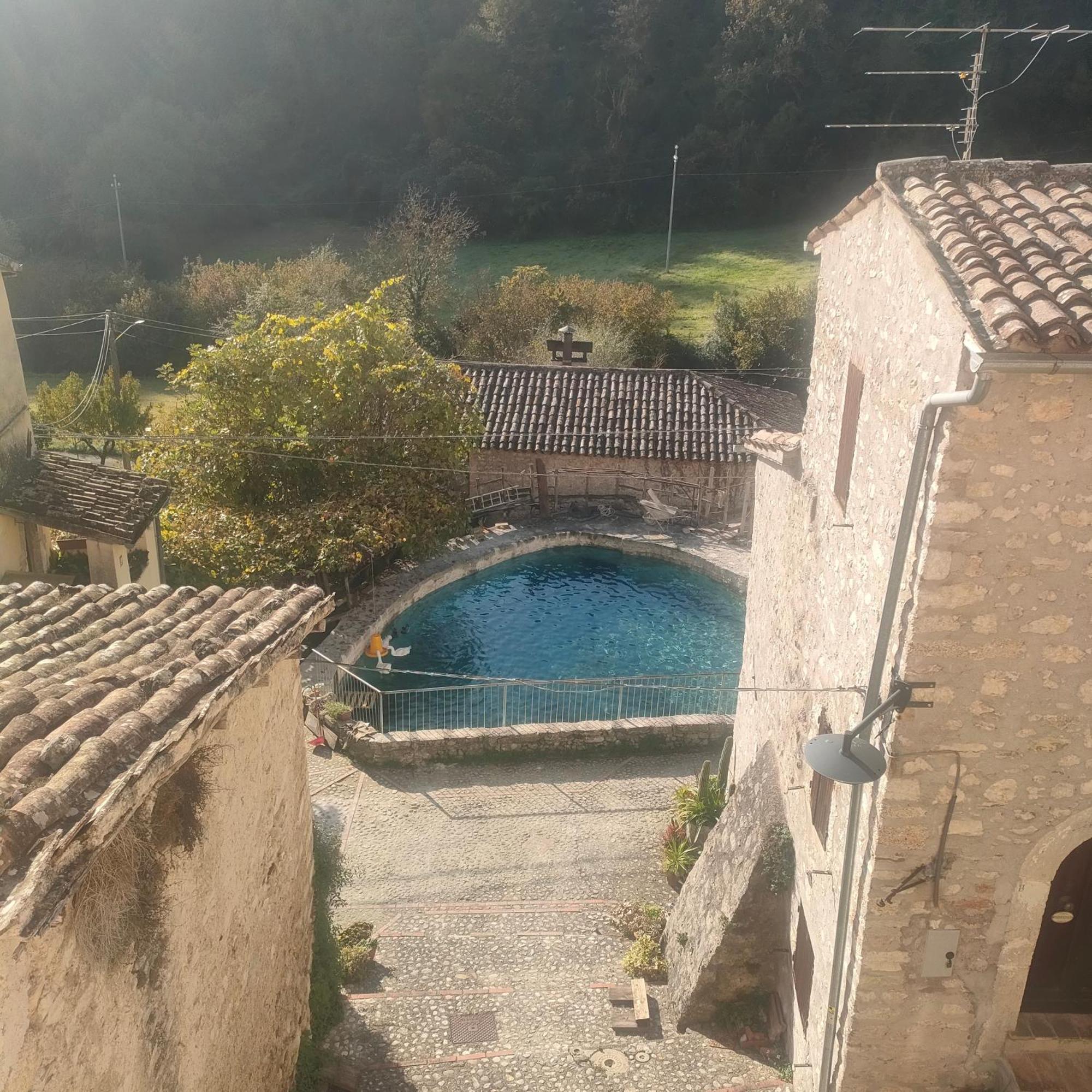 Apartamento Umbria Valnerina , Il Tartuffo, Near Spoleto Scheggino Exterior foto