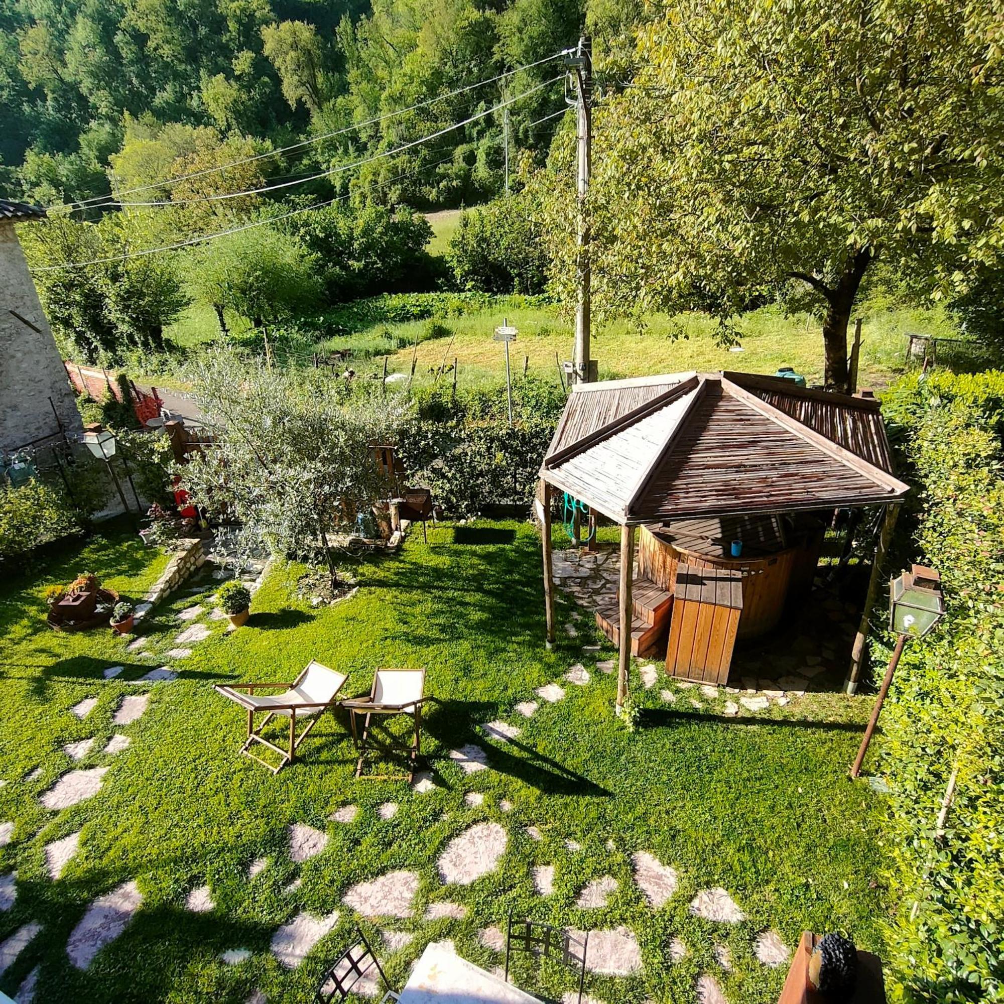 Apartamento Umbria Valnerina , Il Tartuffo, Near Spoleto Scheggino Exterior foto